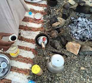 Kaffee auf beduinisch