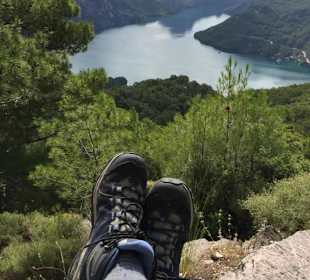 Ausblick zum Green Canyon 