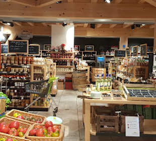 Shop mit vielen regionalen Produkten