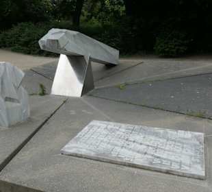 Denkmal für deportierte, ermordete Sinti und Roma