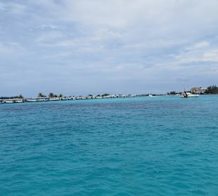 Abholung am Flughafen mit dem Speedboot