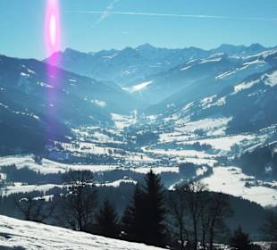 Ausblick Rosi´s Sonnbergstubn Kitzbühel