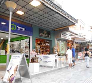 Shoppen und Essen in Altstadt Heraklion