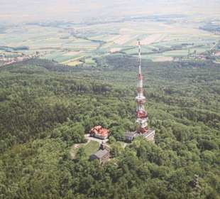 Auf dem Gipfel des Zobtenberges