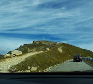 Langsam fahren ein Muss 