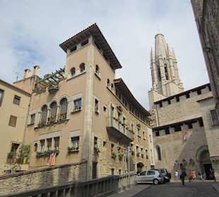 Blick Richtung Stiftskirche