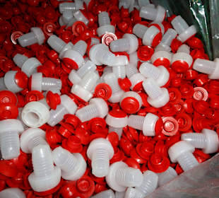 Moderne Kunststofffabrikation in Lohne