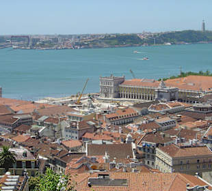 Blick auf Lissabon