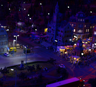Miniatur Wunderland bei Nacht