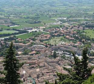 Panorama di Gubbio