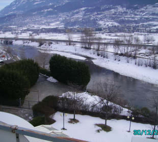 La Dora Baltea vista dalla terrazza
