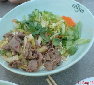 Restaurant Chinco - Präsentation des Essens