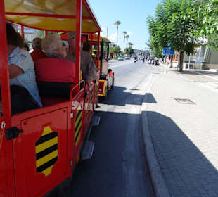 Mit der City Train durch Kos Stadt