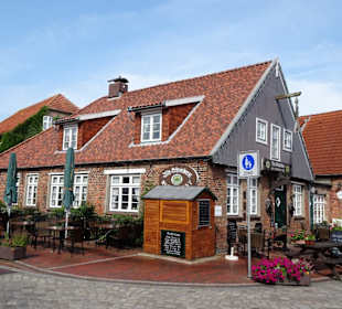 Außenansicht des Restaurants "Alte Schneiderei"