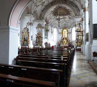 Blick auf das Gestühl