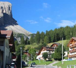 Colfosco Straße zum Grödner Joch
