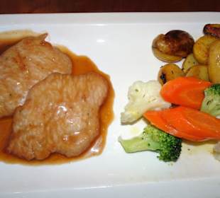 Scaloppine Marsala in der Osteria Vetro