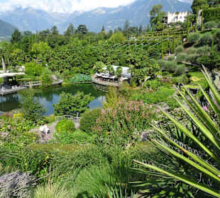 Impressionen vom Rundgang durch die Gärten
