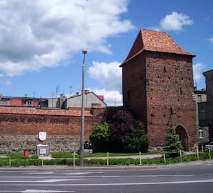 Baszta Brodnicka - wjazd do miasta