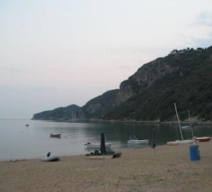 Strand von Agios Georgios