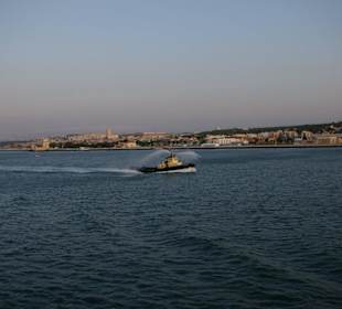 Einlaufen in Lissabon