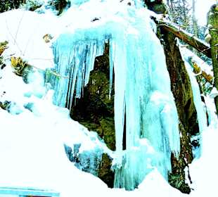 Risslochwasserfälle  2 1/2 Std. wandern