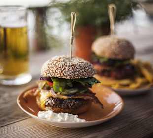 Hm... Lecker! Hausgemachte Burger