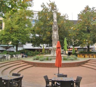 Marienplatz mit Mariensäule
