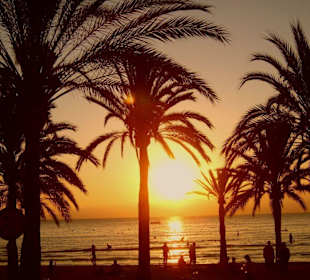 Traumhafter Sonnenuntergang