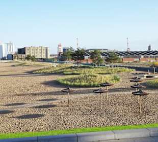 Blick über den Waller Sand