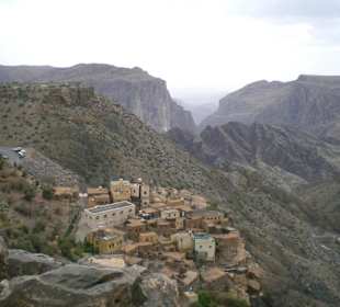 Malerisches Dorf in Jebel Akhdar