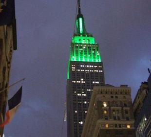 Empire State Building bei Nacht