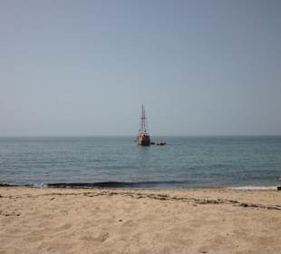 Der Strand kurz vor Armacao de Pera