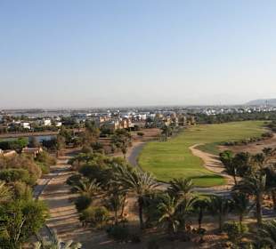 Sicht über El Gouna vom Turm aus
