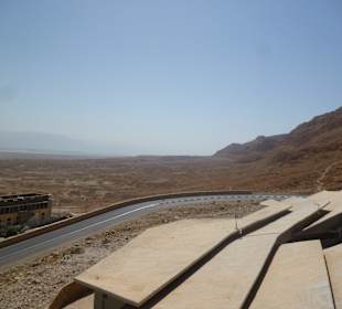 Stacja na dole Masady