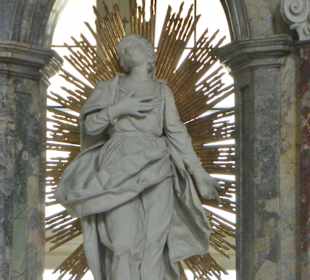 Die Schlosskirche von Schloss Werneck