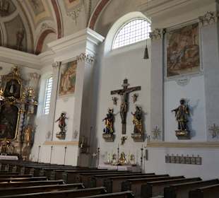Ruhpolding: die kath. Kirche St. Georg