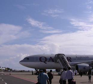 Flughafen Male - Qatar Airways