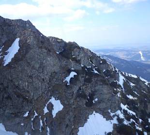 Widok z kolejki na Kasprowy Wierch