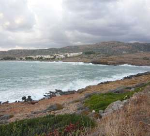 auf dem Weg zum "Bufos Beach"
