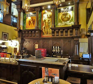 Tresenbereich im Bierhaus en d’r Salzgass