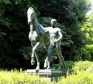 Der "Rosselenker" in den Wallanlagen