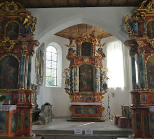 In der Burgkirche St. Michael (Schöllang)