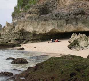 Passiv-Surfen am Uluwatu Beach