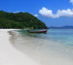 Spiaggia a Coral Island