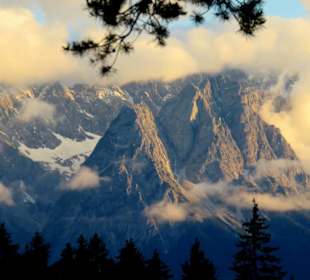 Abendstimmung im Wettersteingebirge