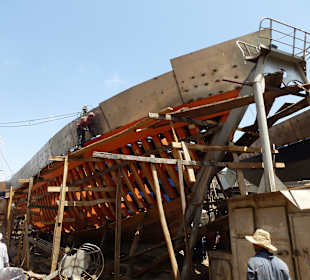 Hier sieht man schon dass ein Boot wird