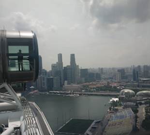 Singapore – view from Singapore Flyer 
