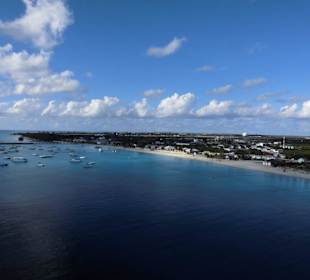 Bei der Einfahrt in den Hafen
