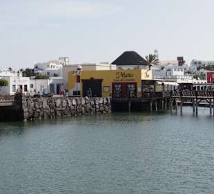 Neue Hafen in Playa Blanca. 